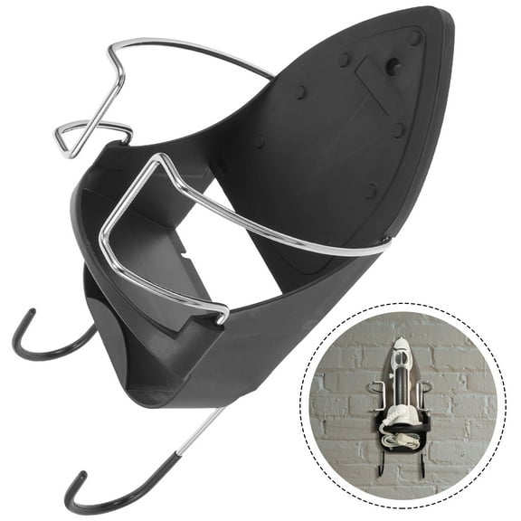 ULTNICE Ironing Board Shelf Black 36*15.5*13In Wall Mount Storage Organizer For Home Use