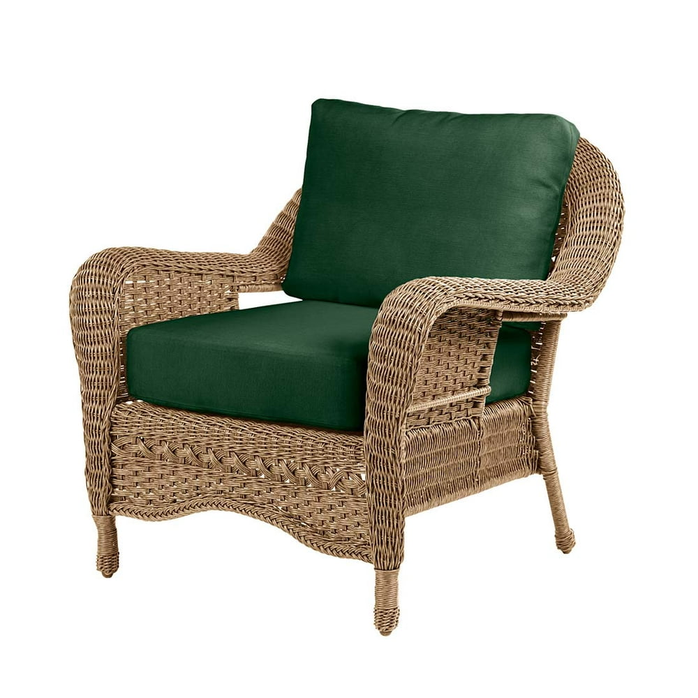 Prospect Hill Outdoor Wicker Chair Glider - Walmart.com - Walmart.com