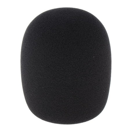 Popschutz Large Foam For Microphone, Microphone Windscreen , Pro Condenser Microphone, Black