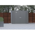 thumbnail image 1 of Arrow Select Steel Storage Shed, 8x4, Gris anthracite, 1 of 8