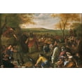 thumbnail image 1 of 24"x36" Gallery Poster, Jan Steen, Dutch active Leiden, Haarlem, and The Hague Moses Striking the Rock, 1 of 1