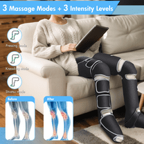 Leg Massager, Leg Foot Massager for Circulation with Heat, Full Wrap Multiple Massage Boots for Relaxtion, Ideal Gifts for Man Woman, Mothers Day