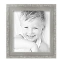 thumbnail image 2 of ArtToFrames 9" x 10" Classic Antique Silver Picture Frame, 9x10 inch Silver Wood Poster Frame (WOM-4926), 2 Pack, 2 of 6