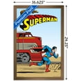 thumbnail image 3 of DC Comics - Superman - Vintage Wall Poster, 14.725" x 22.375", Framed, 3 of 6