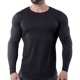 thumbnail image 1 of Camisas de Hombre, Blusas de Manga Larga Con Cuello Redondo, Nueva Camiseta de Fitness de Color Sólido de Otoño, Camiseta de Fondo, Top Odeerbi ODB-4, 1 of 5