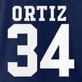 thumbnail image 5 of Men's David Ortiz Navy Boston Red Sox Logo Graphic T-Shirt, 5 of 5
