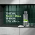 thumbnail image 5 of Dove Men+Care 2 in 1 Shampoo & Conditioner Fortifying Fresh & Clean, 3 oz, 5 of 9