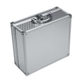 thumbnail image 1 of Estuche de Aluminio para Micrófono Almacenamiento de Carcasa Dura Estuche de Almacenamiento de Instrumentos Duradero Caja de Herramientas Forro de Esp Yuyangstore Estuche de transporte para micrófono, 1 of 8