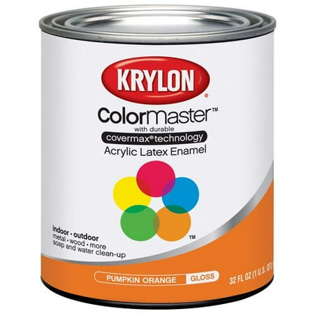 Krylon Latex Pumpkin Orange Quart
