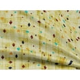 thumbnail image 4 of oneOone Rayon Yellow Fabric Poker Card Symbol & Texture Sewing Material Print Fabric By The Yard 56 Inch Wide, 4 of 5