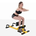 thumbnail image 4 of Spaco 3-in-1 Sissy Squat Ab Workout Home Gym Sit-up Machine, Ab/Back Hyper Roman Chair, Adjustable Ab Sit up Bench, 4 of 10