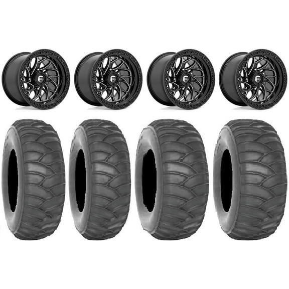 Fuel Runner 15" Wheels Bk 32" SS360 Tires Polaris RZR XP 1000 / PRO XP / Ranger XP 900/1000