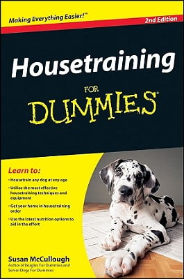 Housetraining Your Dog for Dummies Book