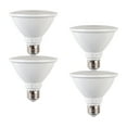 thumbnail image 1 of Sleeklighting Par30 Short Neck LED 11 Watt Dimmable Wide Flood Bulb(40) (3000K) E26 Base (Pack of 4), 1 of 6