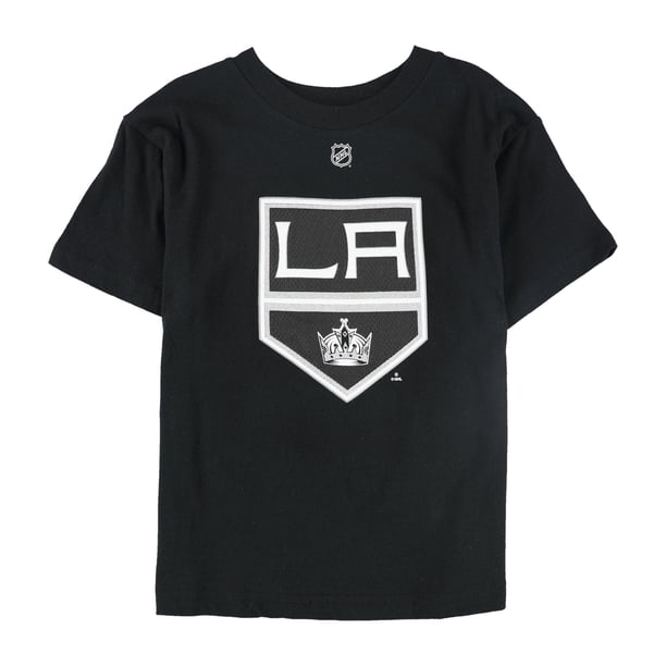 Reebok Girls La Kings Brown 23 Camiseta gráfica, Negro, 5/6