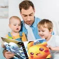thumbnail image 5 of Trading Card Holder Card Album Binder, Protection Folder Book Collectible Card Album, 4-Pocket with 30-Pages 240-Trading Cards Capacity, Present for Children-AAC1, 5 of 5