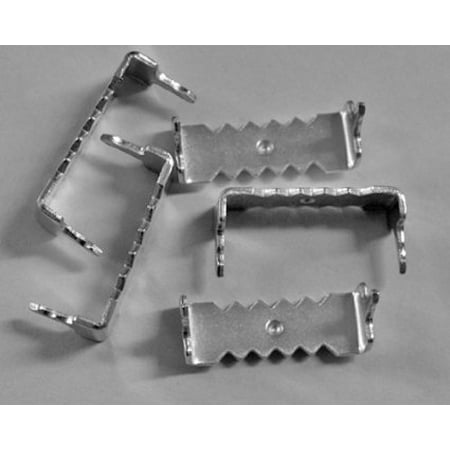 Zinc Hanger - 100 Zinc Plated Small No Nail Sawtooth Picture Frame Hangers for Softwood