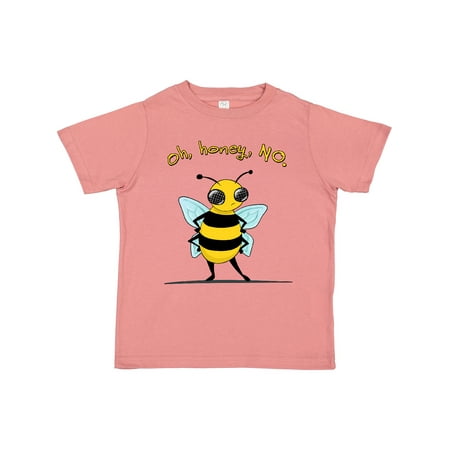 

Inktastic Oh Honey No...- Cute Bee Gift Toddler Boy or Toddler Girl T-Shirt