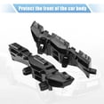 thumbnail image 5 of Unique Bargains 1 Pair Left and Right Side Front Bumper Mounting Support Bracket NO.57707CA050/57707CA040 for Subaru BRZ, 5 of 7