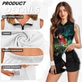 thumbnail image 6 of Uorisanigo Tropical Parrot Golf Clothing Set for Women Soft Stylish Sleeveless Workout Athletic Dresses with Inner Shorts＆Pockets Relaxed Athletic Workout Dress Size XL, 6 of 7