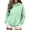 Green3, variant on Cheetah Print Hoodies for Women Leopard Print Long Sleeve Pullover Top,Casual Streetwear Loose Fit Hooded Sweatshirt,Kangaroo Pocket Sports Hoody