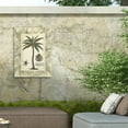 thumbnail image 4 of Vision Studio 'Palm In Bamboo Frame I' Outdoor Canvas 47x35, 4 of 5