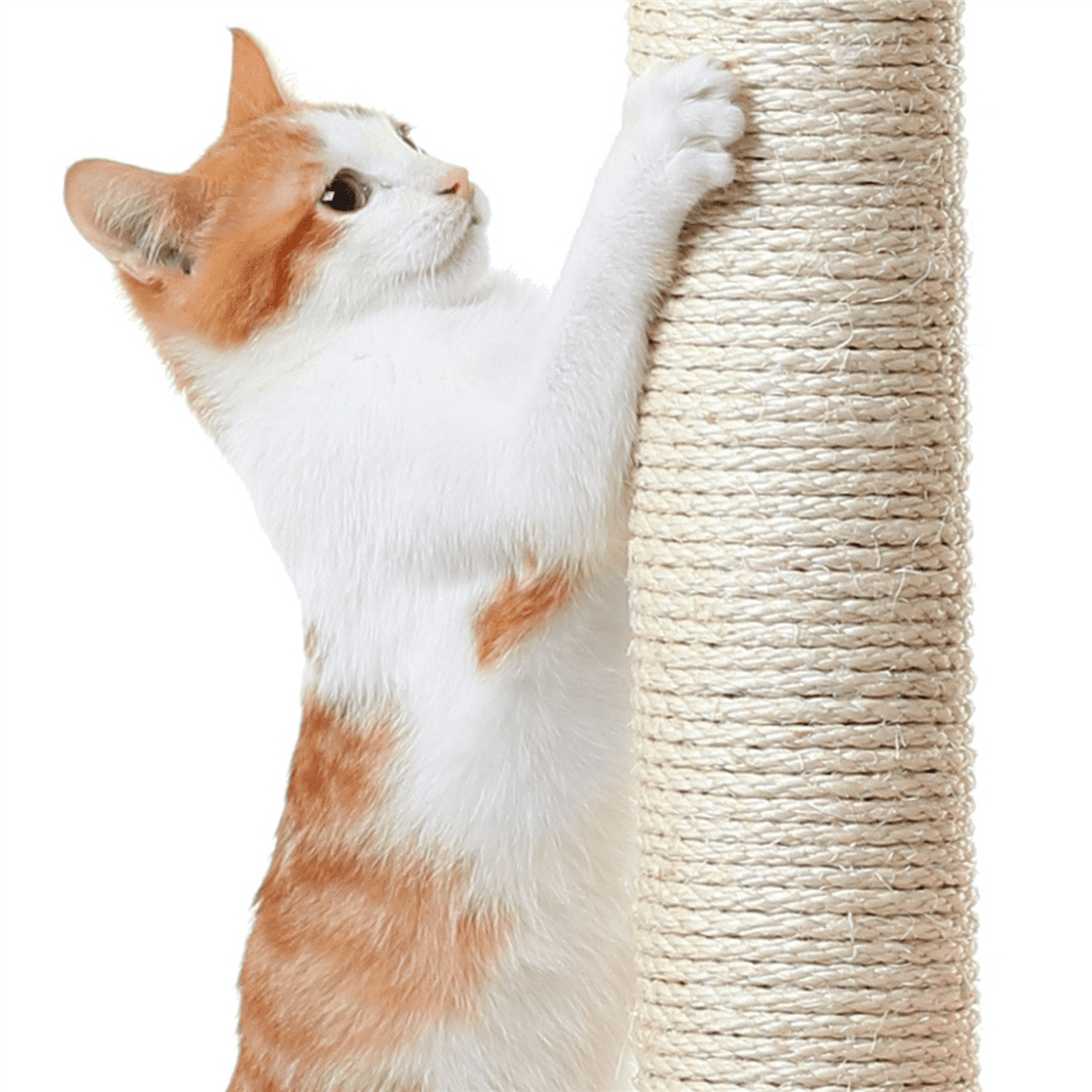 Alden Design 70'' Height Multilevel Cat Tree with 2 Condos for Kittens/Small Cats, Green
