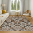 thumbnail image 7 of Addison Rugs Mayfield Premium Machine Washable Transitional Panels Paprika Rectangle Rug, 10' x 14', 7 of 7