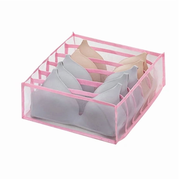 YoreHome Foldable Drawer Organizer 30 Grids for Socks Underwear