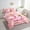 Pink, variant on Erosebridal Pink Dinosaur Bedding Sets Twin Size, Cartoon Sunflower Comforter Sets with Sheets, Girly Animal Reversible Bedding Twin Size, Lightweight Bedroom Decor, 7-Piece