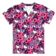 thumbnail image 5 of Ropa de algodón transpirable con estampado de dibujos animados, ropa de cuello en V con cepillo para manos, ropa de enfermera para mujer, ropa de trabajo para quirófano de manga corta para hombre, 5 of 5
