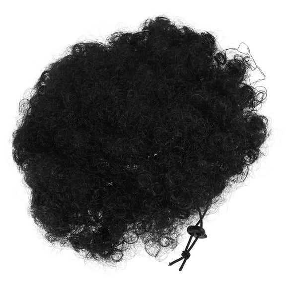 NICEXMAS 1Pack African Puff Drawstring Ponytail Extension Curly Hairstyle for Women Everyday Use 7.07X7.07X3.93in