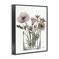 thumbnail image 3 of Stupell Industries Modern Translucent Flowers Floral Painting Black Framed Art Print Wall Art, 16 x 20, 3 of 8