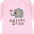 thumbnail image 4 of Inktastic Nana and Poppy Love Me Boys or Girls Long Sleeve Baby Bodysuit, 4 of 5