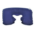thumbnail image 2 of Cojín inflable portátil en forma de U Ehuebsd para el cuello color azul marino, 2 of 5