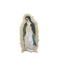 thumbnail image 3 of Iron On Embroidered Silver Gold Patch Virgin Mary Maria Guadalupe Mother of God, 3 of 4