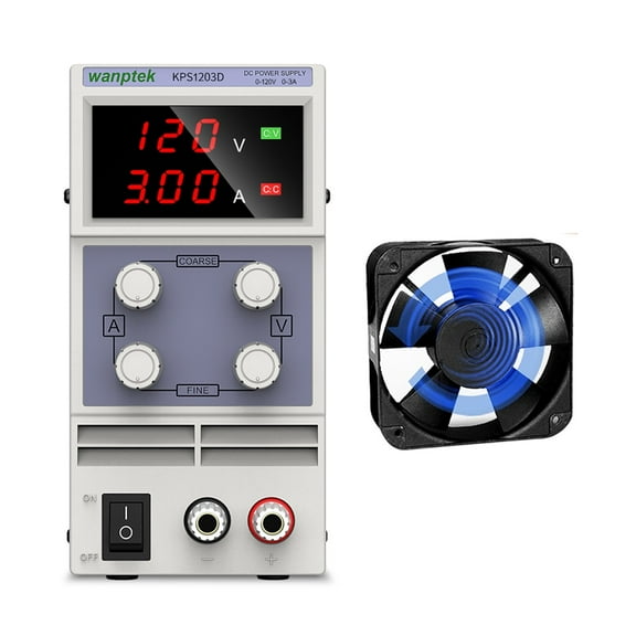 Adjustable Dc Power Supply LED Digital Display Laboratory Power Supply Regulator 3A Variable Bench Source Power KPS1203D ,Low-loss