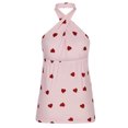 thumbnail image 5 of Women's Casual Crisscross Sleeveless Tank Halter Top Printed Summer Loose Cami Shirts Sexy Beach Blouses Camisole, 5 of 7