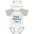 thumbnail image 3 of Inktastic Happy Birthday Dad Boys or Girls Baby Bodysuit, 3 of 5