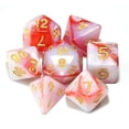 thumbnail image 2 of 11 White Black Rpg Board Game Dnd Dice Set, 2 of 4
