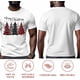 thumbnail image 5 of Camisetas gráficas informales de manga corta con árbol de Navidad rojo sobre fondo negro para hombre, 5 of 8
