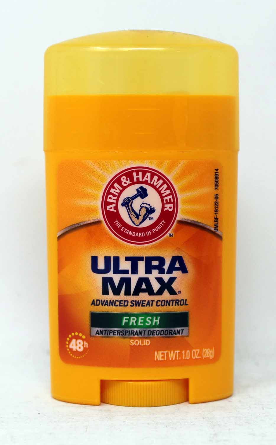 Arm & Hammer Ultra Max Fresh Antiperspirant Deodorant 1 Ounce (Pack of