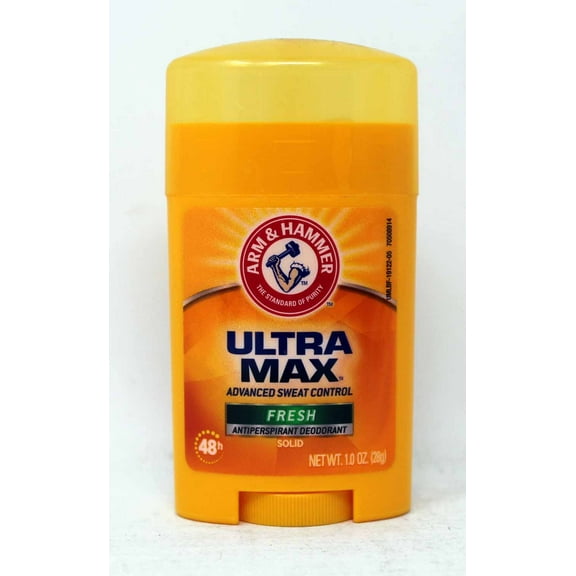 Arm & Hammer Ultra Max Fresh Antiperspirant Deodorant 1 Ounce (Pack of 2)