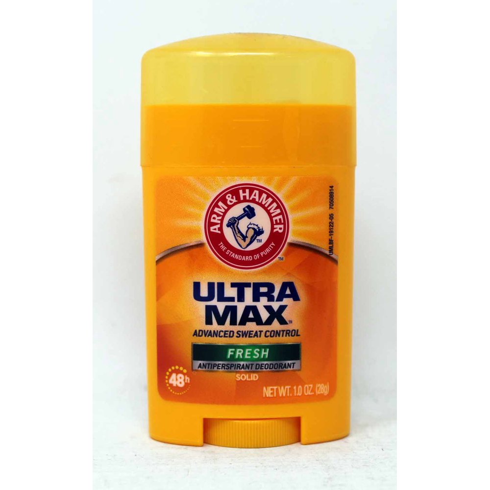 Arm & Hammer Ultra Max Fresh Antiperspirant Deodorant 1 Ounce (Pack of