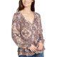thumbnail image 1 of Blusa Peplum William Rast Aimee para Mujer Beige X-Large, 1 of 1