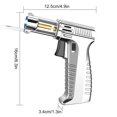 thumbnail image 3 of Zedker Metal Butane Torch Lighter Refillable Lighter Adjustable Lighter Windproof Lighter For Grilling Candles Men Clearance, 3 of 8