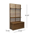 thumbnail image 6 of Storage Bench with Rack, 6 of 9
