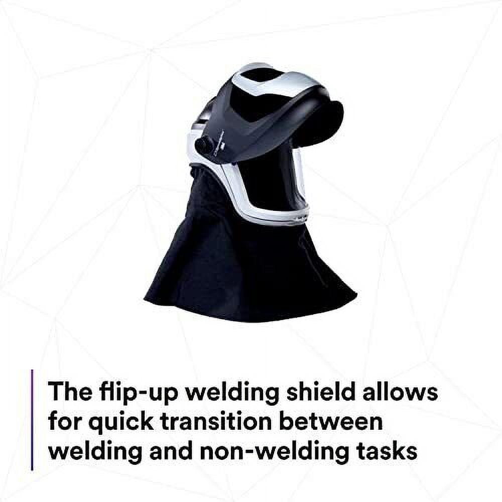 3M Adflo PAPR and Versaflo M-Series Helmet Kit Speedglas Welding Shield, 38-110