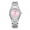 Silver Tone Pink, variant on Italy BICOLORE Unisex Stainless Steel Wrist Watch - Silver Tone Pink
