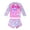 Mermaid Princess, variant on Aideaone Girls Rash Guard Swimsuit Long Sleeve Bathing Suit 2-Piece Set 3-10 Years